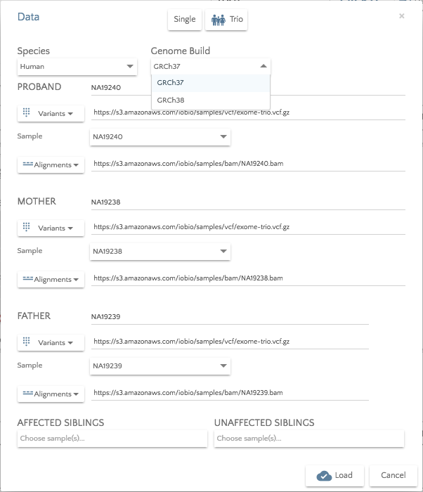 example genodive input